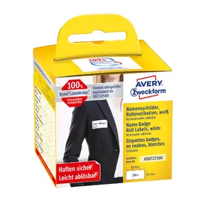 Самоклеящаяся этикетка Avery AS0722560