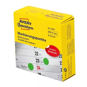 Self-adhesive label Round AVERY 3851