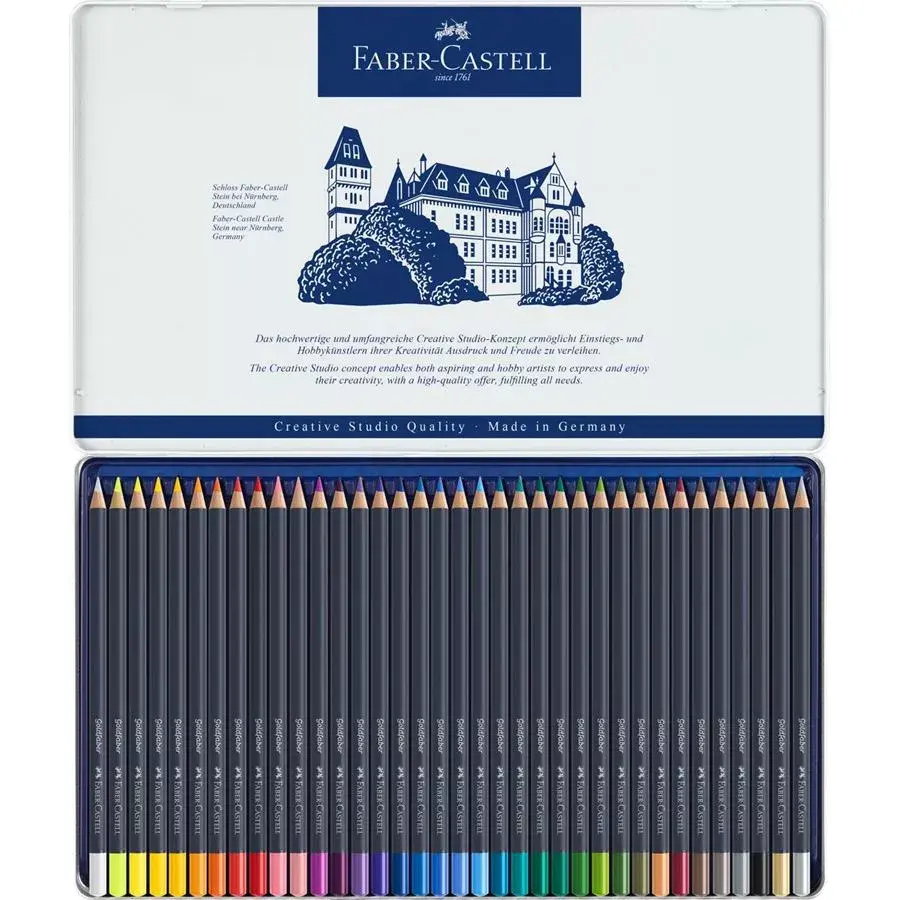 Faber-Castell Goldfaber Metal krītiņi 36 gab. Photo 2