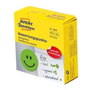Self-adhesive label Circle Avery 3858