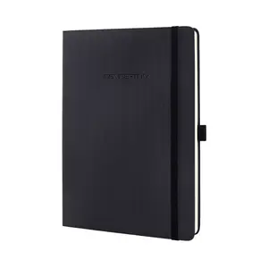 Writing Notebook Sigel CO117 194 Sheets Black