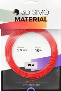 Filament pack, 3Dsimo PLA 2 — 2× small spools in violet and green