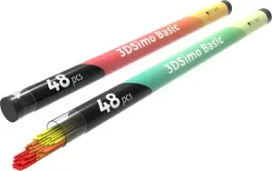 Filamentu komplekts 3Dsimo basic — 3Dsimo PCL 1 (dzeltens, oranžs, sarkans)