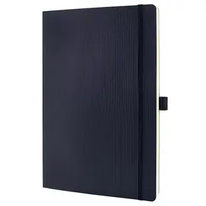 Writing Notebook Sigel CO308 A4 194 Sheets Black