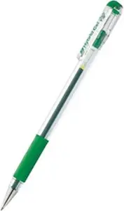 Pentel Hybrid Gel Grip K116 gēla tintes pildspalva, zaļa, līnijas platums 0,3 mm, uzgaļa diametrs 0,6 mm