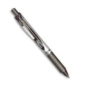 Clip-on retractable pen Pentel Energel XM Klick Black