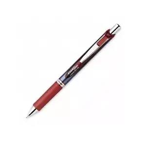 Clip-on retractable pen Pentel Energel XM Klick Red
