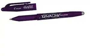 Шариковая ручка PILOT BL-FR7 — фиолетовые чернила, серебристый корпус, 1 шт