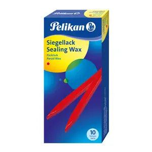 Sealing Wax Pelikan 361220 Red 10 pc(s)