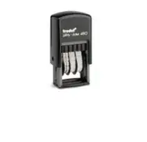 Date stamp Trodat 4810 Traditional date stamp, black housing, replaceable ink pad