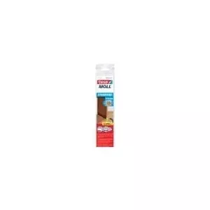 Door bottom seal Tesa 05433-101, self-adhesive, brown, 40 mm x 1 m
