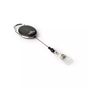 Бейдж-ролик Durable 8324-01 Черный 10 шт.