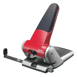Дырокол Leitz Heavy Duty 5180 Красный