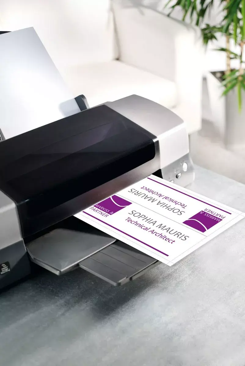 Non-adhesive printer label Sigel DP049 Photo 3