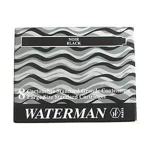 Waterman S0110850 стержень для ручки Черный 8 шт