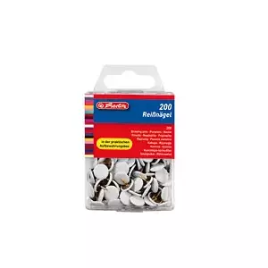 Pin Tack Herlitz 8770158 White