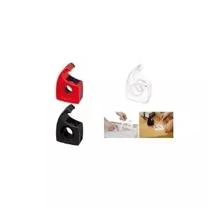 Rokas lentes dozators Tesa Easy Cut 57446 caurspīdīgs, uzpildāms līmlentes turētājs