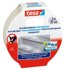 Kancelejas līmlente Tesa 55587-00000 — caurspīdīga, 25 mm × 5 m, 1 gab.