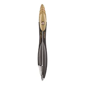 Pencil Sharpener Set Maped Study 20 pcs — metal sharpeners in gold and silver, packaged in box