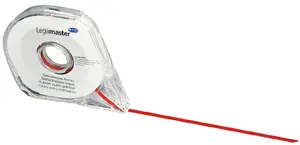 Legamaster plānošanas tāfeles sadalītāja liete 2.5mm x 16m sarkana