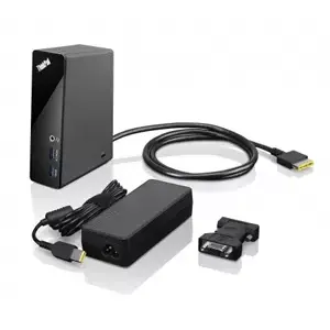 Datora doks Lenovo 4X10E52940 Vadu Melns USB Type-A