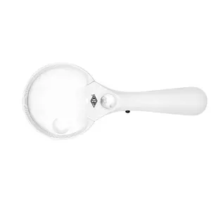 Wedo PROFI-Magnifier with 3 LEDs Battery type AAA Voltage 1.5V