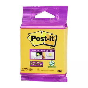 Квадратные заметки Post-It 2014-S Желтые 270 листов