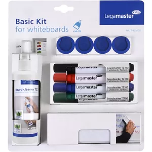Accessory kit for whiteboards Legamaster basic 10-piece, compatible with Legamaster UNIVERSAL, multicolour, 225×45×255 mm