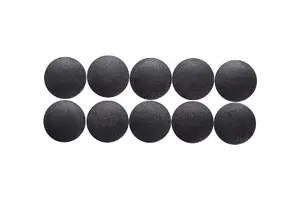 Maul 6162090 Round Craft Magnet Black 20 mm 10-Pack