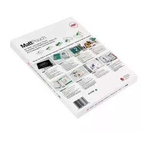 Laminating Pouches GBC Matt A4 2x75 Micron (100)