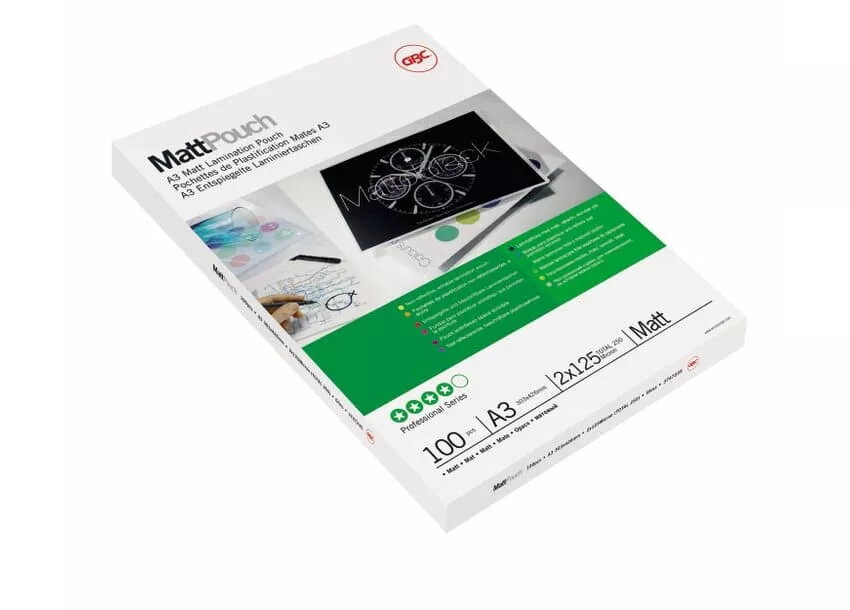 Laminējošās mapes GBC Matētas A3 2x125