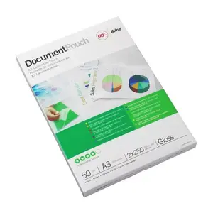 Document Laminating Pouches GBC A3 2x75 Micron Gloss 25