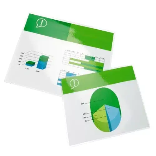 Document Laminating Pouches GBC A4 2x100 Micron Gloss Photo 3
