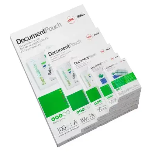 Document Laminating Pouches GBC A4 2x37.5 Micron Photo 4