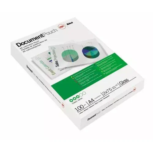 Dokumentu laminēšanas maisiņi GBC A4 2x75 Micron Gloss Photo 8