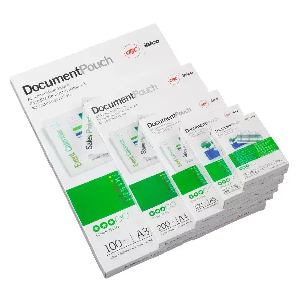 Document Laminating Pouches GBC A4 2x175 Micron Gloss Photo 4