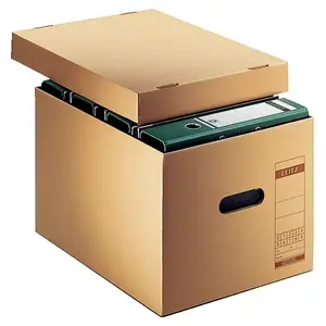 File storage box Leitz 60810000 Cardboard Brown
