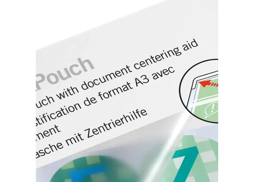 Dokumentu laminēšanas maisiņi GBC A3 2x175 Micron Gloss Photo 4