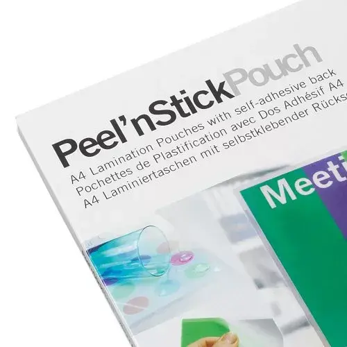 Ламинирующие пакеты GBC Peel`n Stick A4 2x75 Micron Photo 4