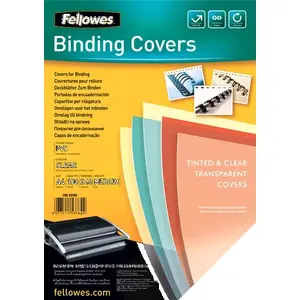 Binding Cover Plastic Transparent Fellowes 53762