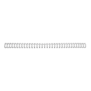 Saites vadi GBC WireBind 3:1 No5 8mm A4 Silver