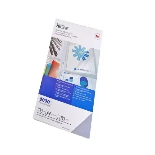 Saistvārti GBC HiClear A4 PVC 300 Micron Photo 3