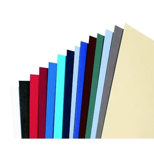 Binding Covers GBC LeatherGrain 250gsm A5 White Photo 2