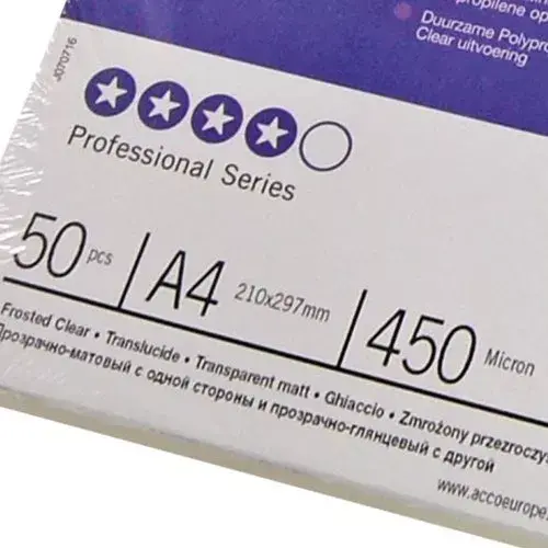 Покрытия для переплета GBC PolyClearView 300 Micron A4 Photo 6