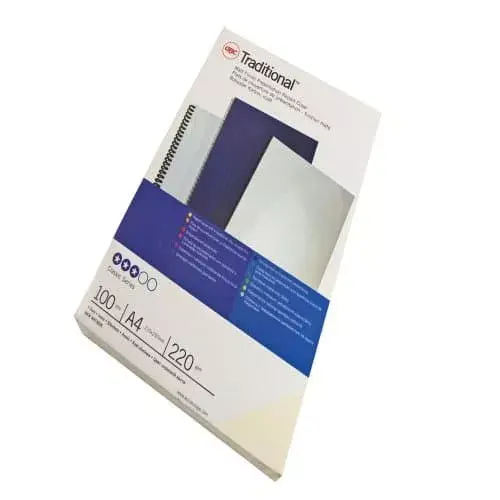 Обложки для переплета GBC 350 г/м² A4 белые Photo 6
