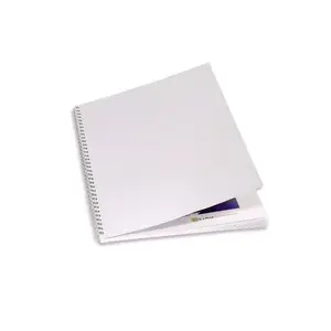 Binding Covers GBC LinenWeave 250gsm A4 White 100 pcs