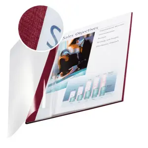 Soft covers Leitz 7414-00-28 Red
