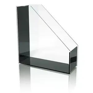 Magazine rack WEDO 60 1301 Black Transparent