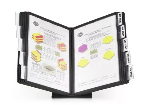 Durable 557001 document display carousel — A4 desk Photo 2