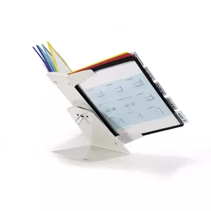 Document Display Carousel Desk/Wall Durable Vario Pro 10